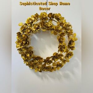 🏵New Martha Stewart Shabby Chic Vintage Ornate Wreath🏵